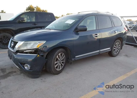2016 Nissan Pathfinder Sl from USA, damaged, VIN 5N1AR2MMXGC666161
